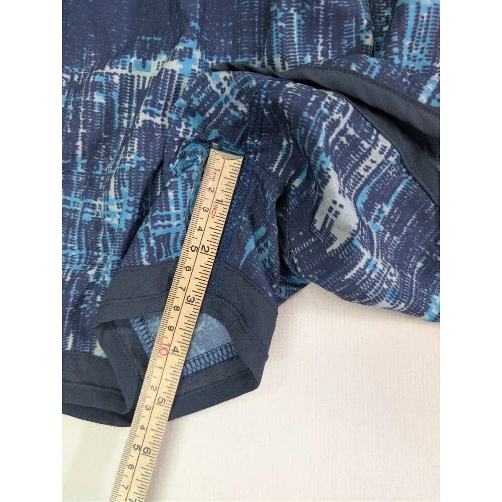 Rabbit Women’s Running Shorts  Size Medium Blue Mid Rise